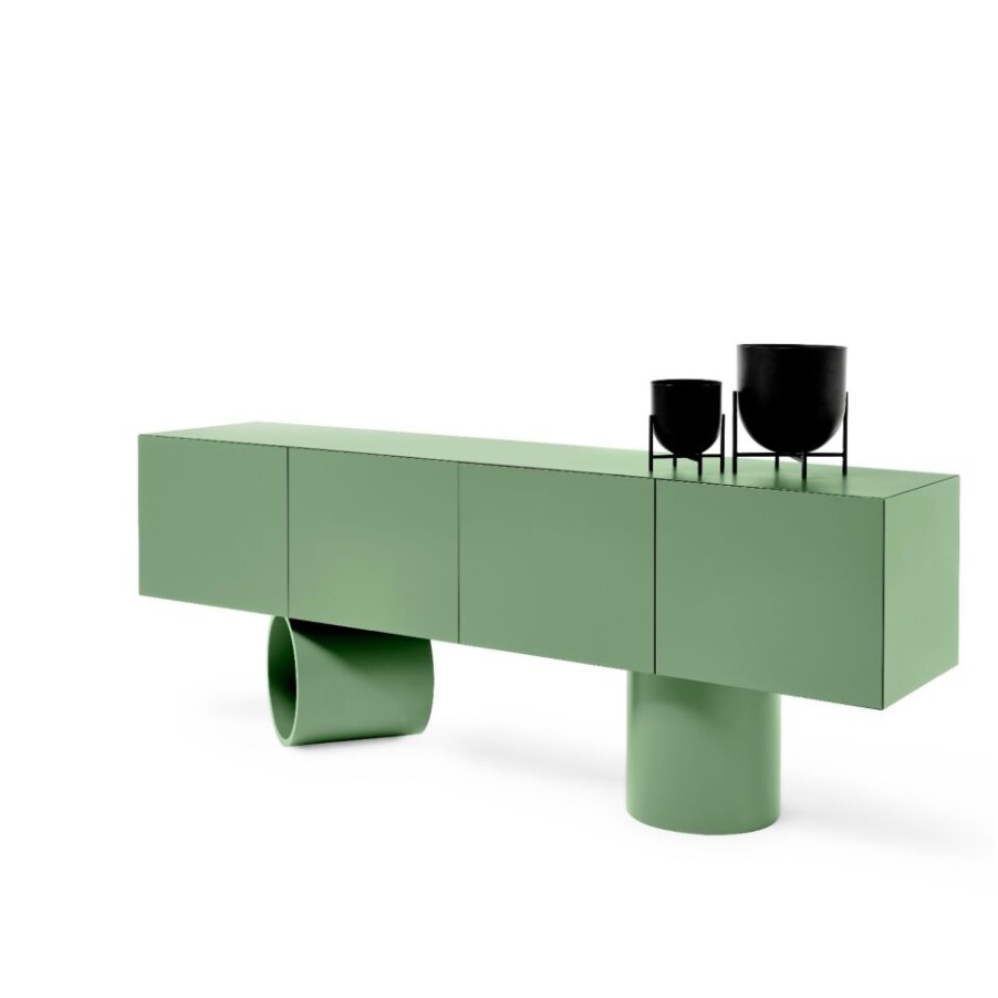 Arredamento Mogg Mobili Soggiorno E Porta Tv | Credenza Giunone By Mogg In Mdf Laccato, Made In Italy.