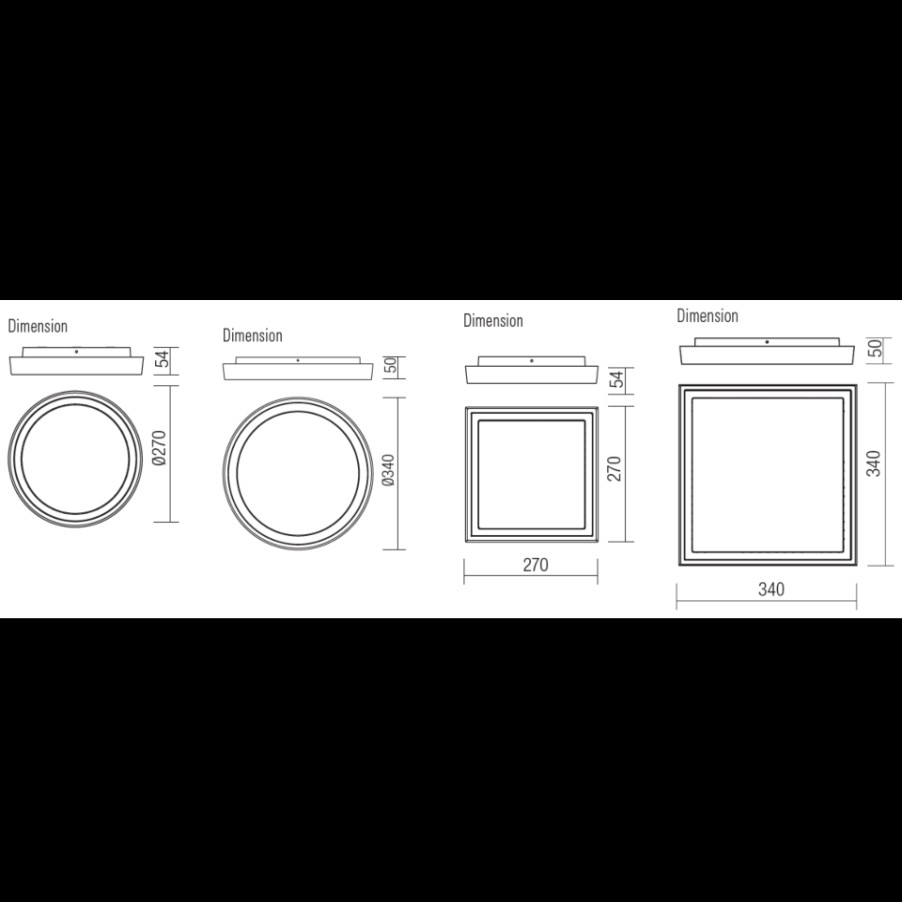 Outdoor Redo | Redo Plafoniera Bezel