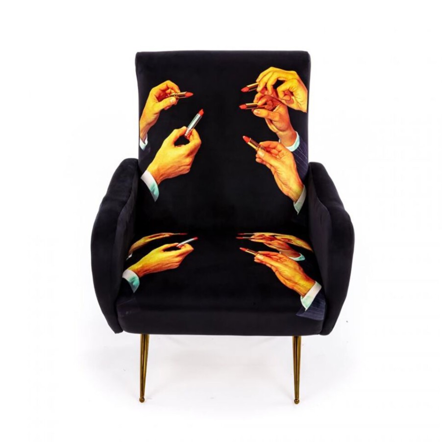 Arredamento Seletti Divani, Poltrone E Pouf | Seletti Armchair Lipstick Black