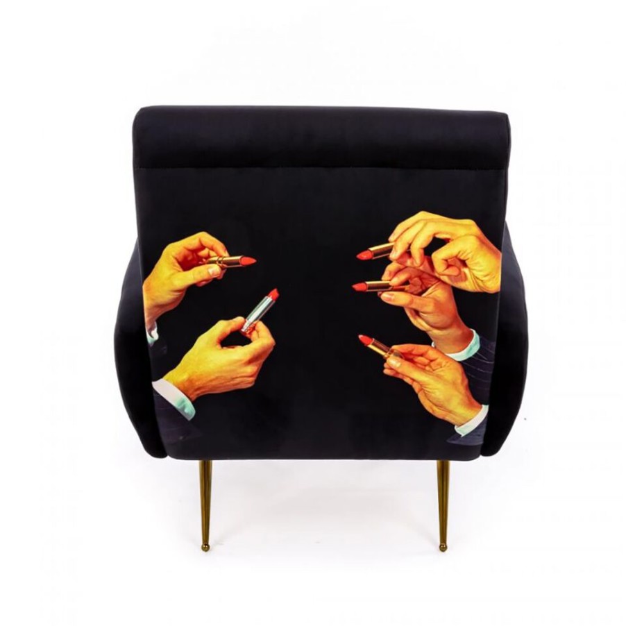 Arredamento Seletti Divani, Poltrone E Pouf | Seletti Armchair Lipstick Black