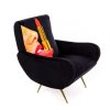 Arredamento Seletti Divani, Poltrone E Pouf | Seletti Armchair Tongue Black