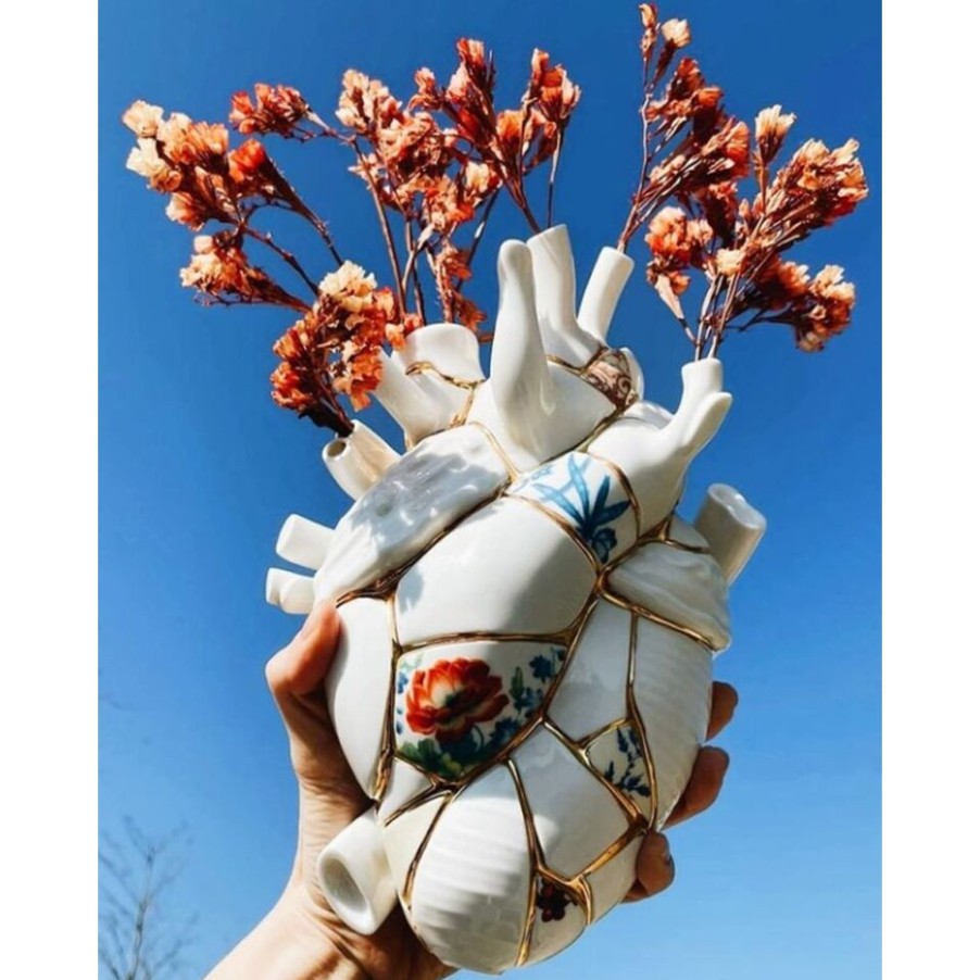 Complementi Seletti | Seletti Love In Bloom Kintsugi - Sunlighthomeshop