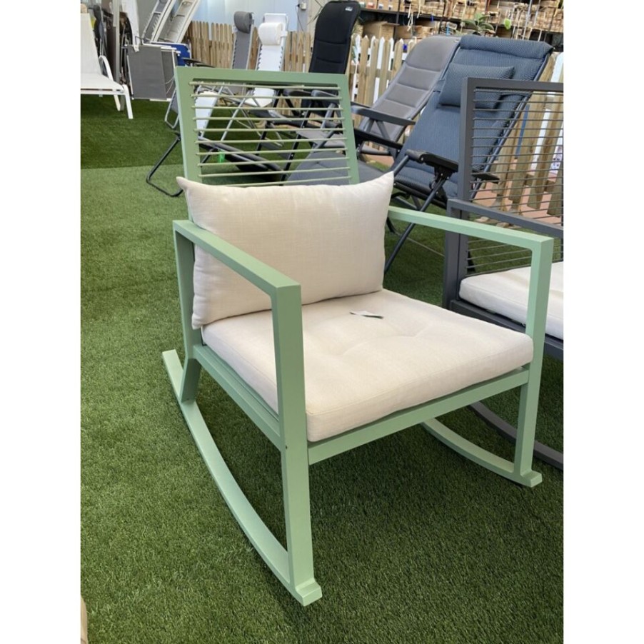 Outdoor Moia | Sedia A Dondolo By Greenwood