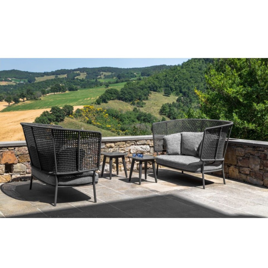 Outdoor Talenti | Talenti Divano Loveseat Moon Alu