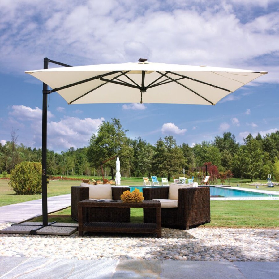 Outdoor Moia | Ombrellone Florida 3X3 Con Luci