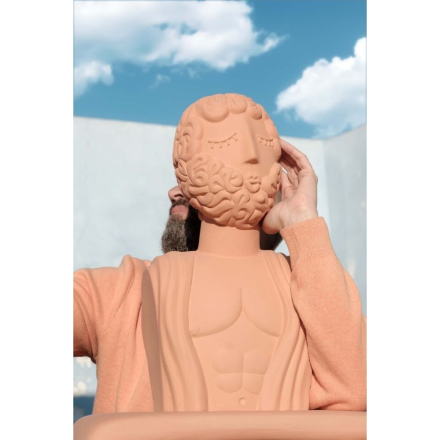 Complementi Seletti | Seletti Terracotta Busto Uomo