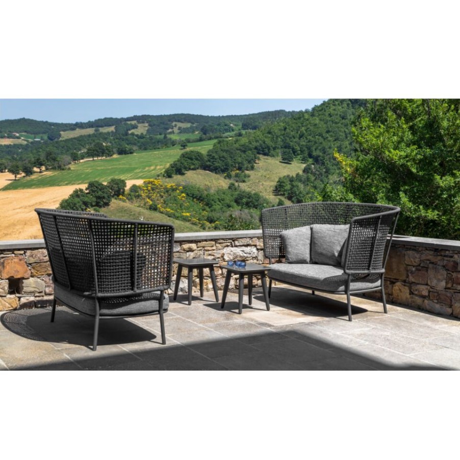 Outdoor Talenti | Talenti Divano Loveseat Moon Alu