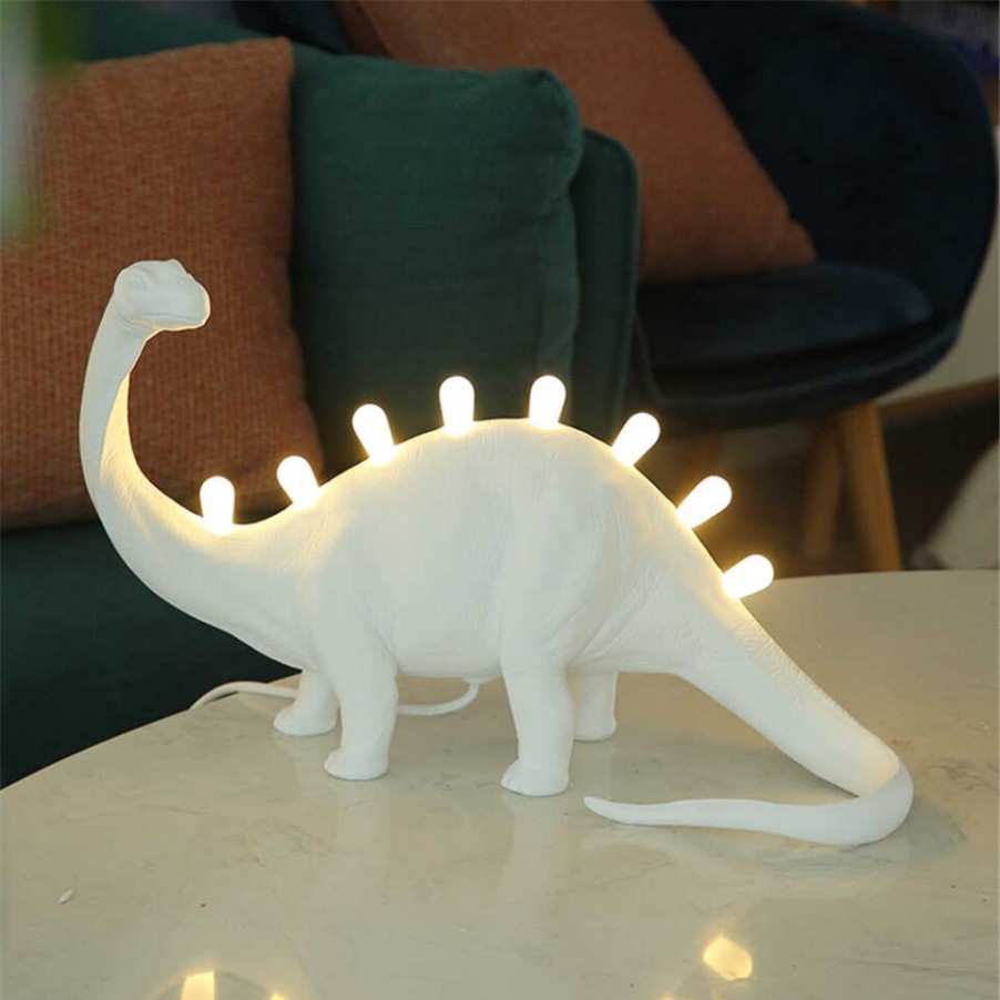 Illuminazione Seletti Lampade Da Terra | Jurassic Lamp Bronto In Resina Di Seletti.