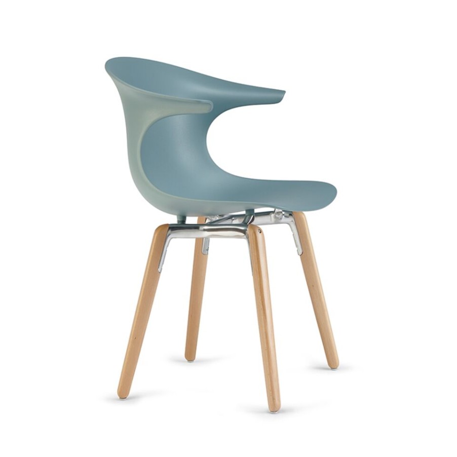 Arredamento Infiniti Design Sedie | Sedia Loop Mono Wooden Legs Infiniti Da Interni.