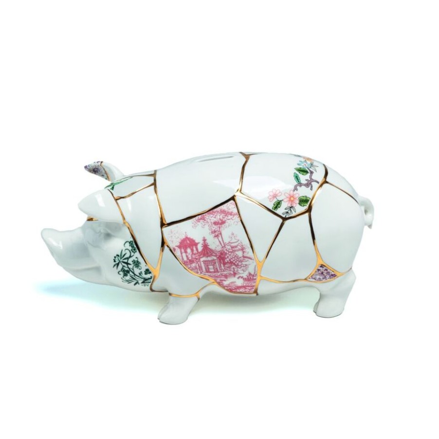 Complementi Seletti | Seletti Kintsugi Salvadanaio Piggy Bank