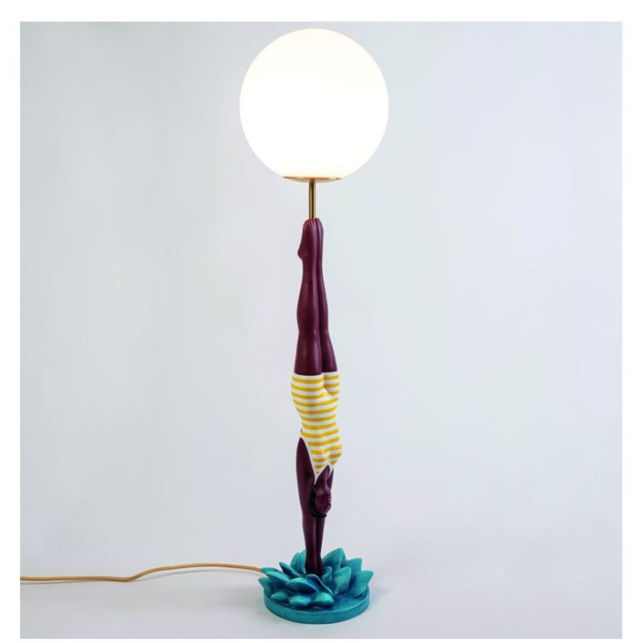 Illuminazione Seletti Lampade Da Tavolo | Seletti Lampada Diver Gialla