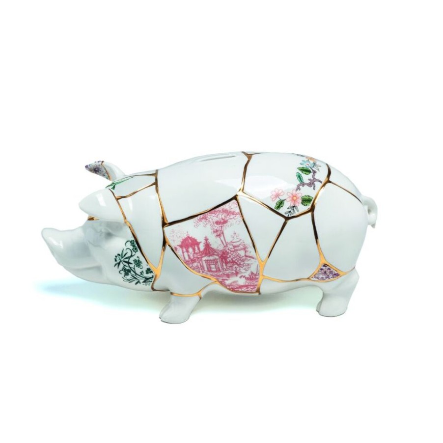 Complementi Seletti | Seletti Kintsugi Salvadanaio Piggy Bank