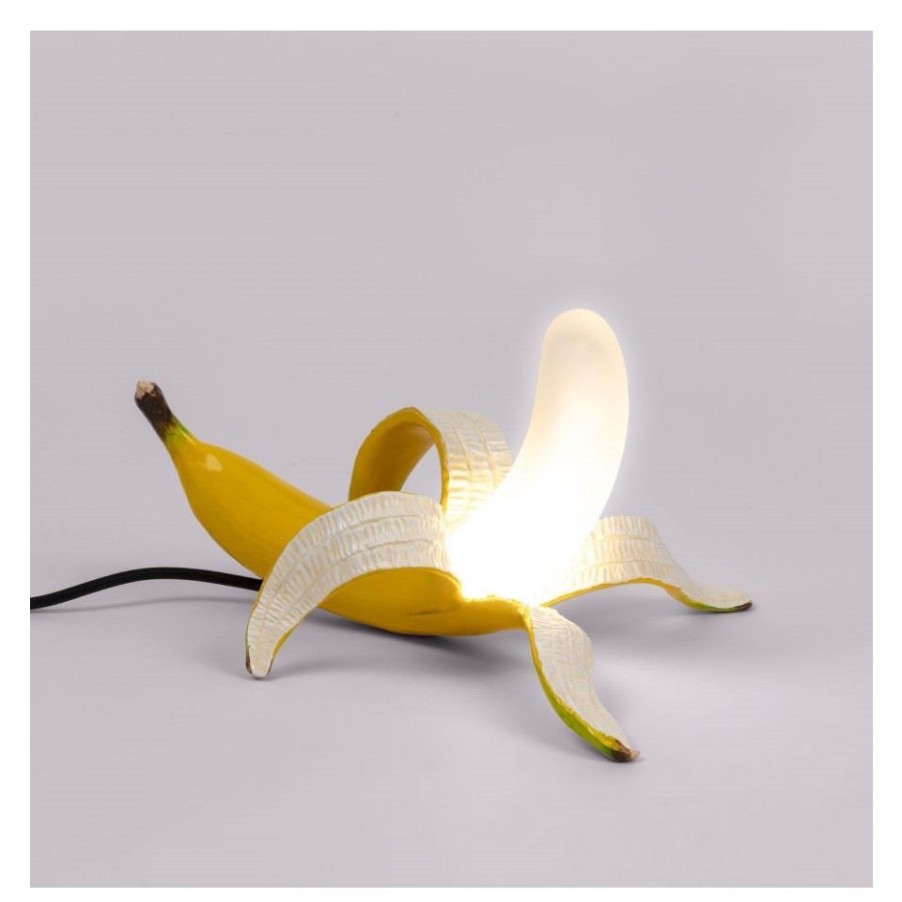 Illuminazione Seletti Lampade Da Tavolo | Seletti Banana Lamp Yellow Dewey