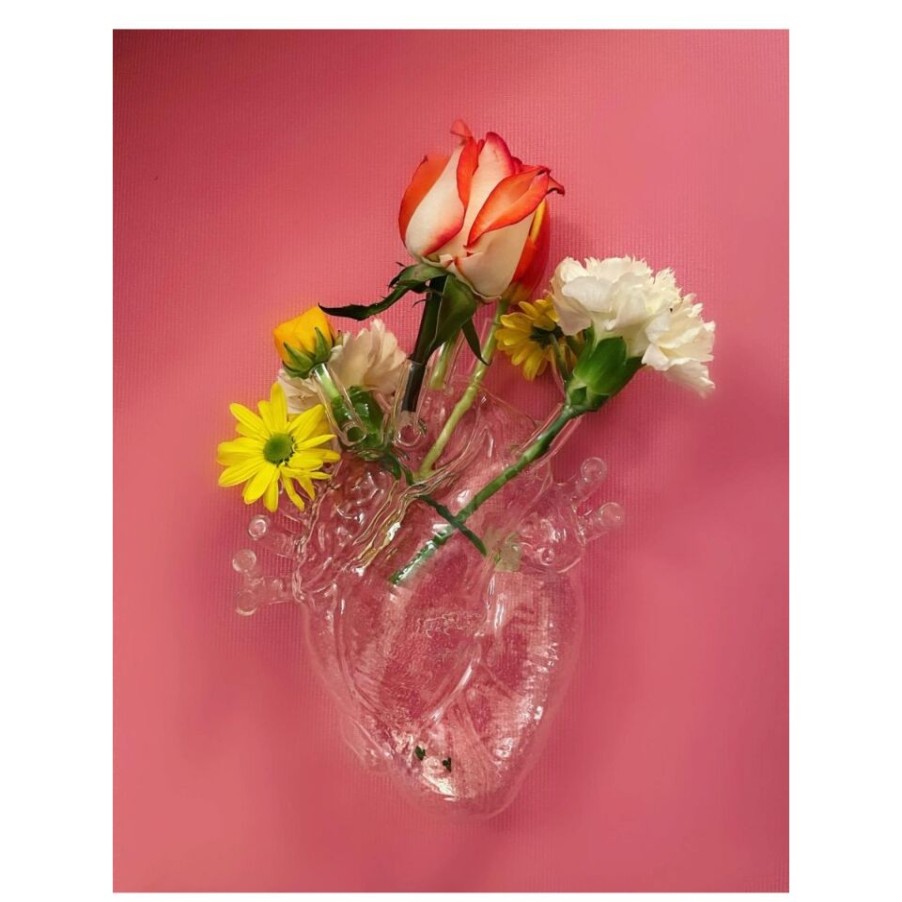 Idee Regalo Seletti | Seletti Vaso Love In Bloom In Vetro.